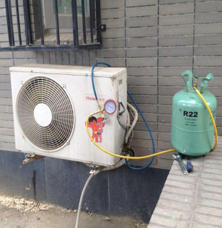 曲周空调加氟